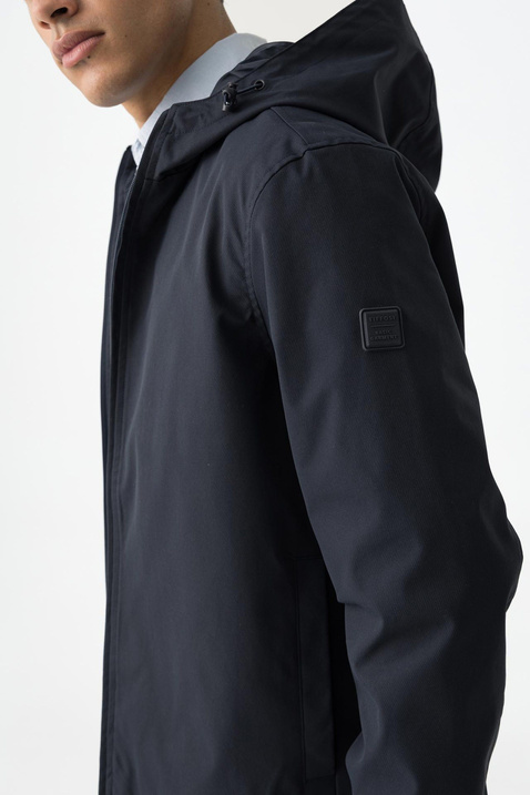 Kurtka z kapturem TIFFOSI Brooks 10060337_790 granatowa