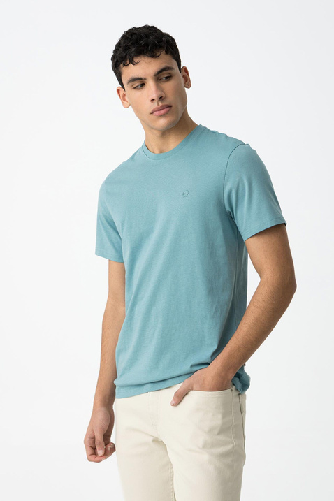 Błękitny T-Shirt TIFFOSI Barton_1 10048304_757