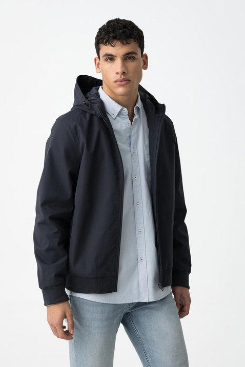 Kurtka z kapturem TIFFOSI Brooks 10060337_790 granatowa