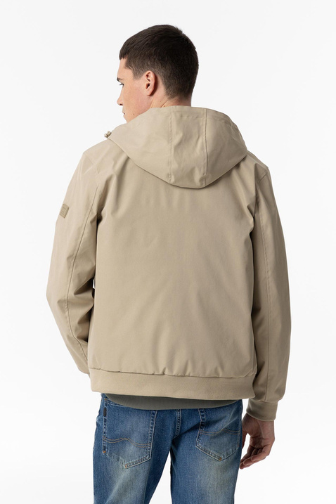 Kurtka z kapturem TIFFOSI Brooks 10060337_145 beżowa