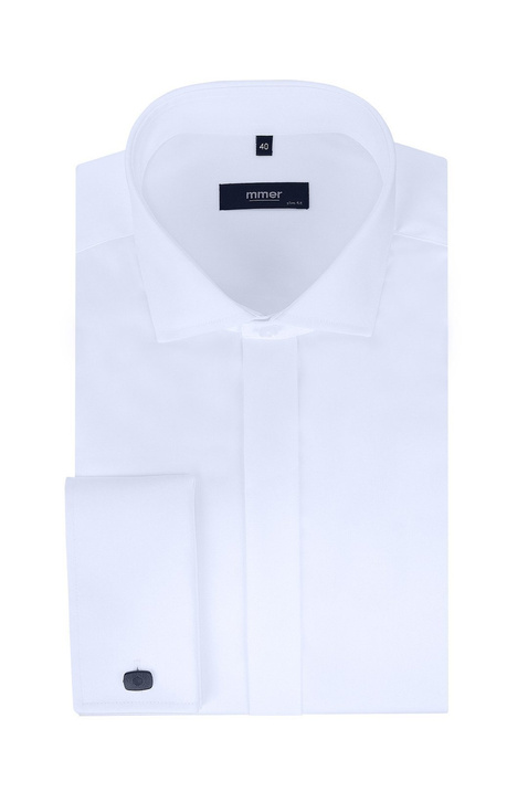 Biała koszula męska MMER 063DSA