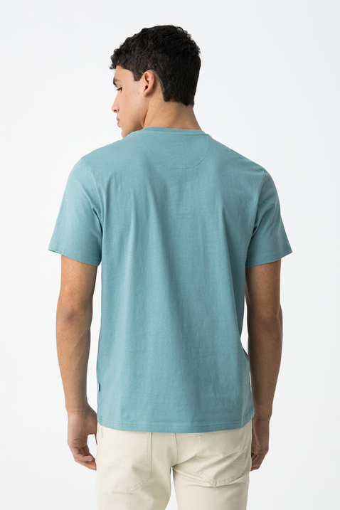 Błękitny T-Shirt TIFFOSI Barton_1 10048304_757