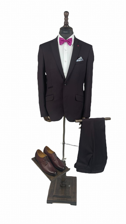 Garnitur Calvin Aliko Burgundy