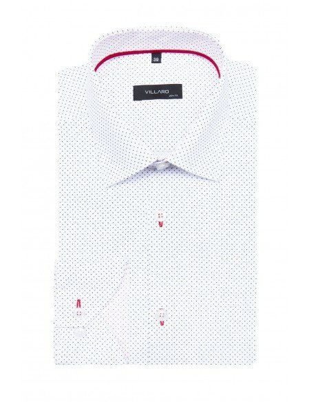 Biała koszula męska VILLARO 948DSB