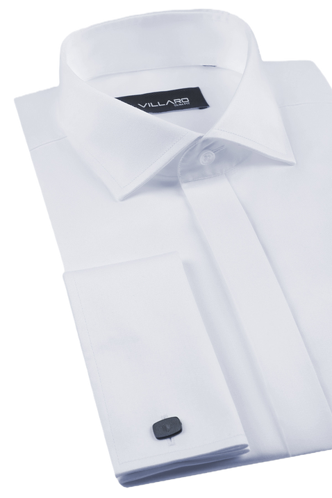 Biała koszula męska MMER 063 DRA