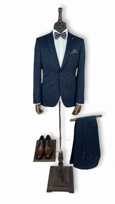 Garnitur Calvin Brocco Granat Krata