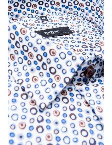 Biała koszula męska MMER 871DSA