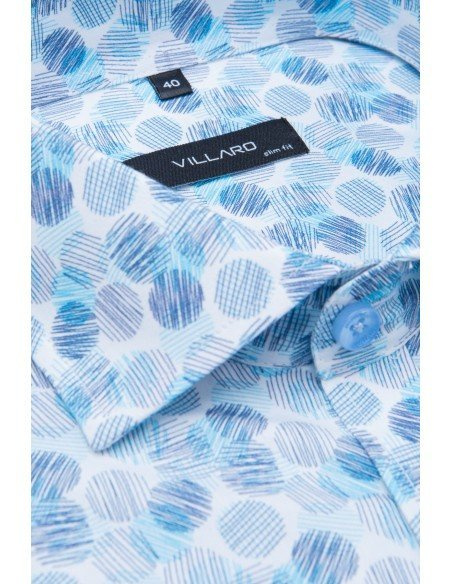 Niebieska koszula męska VILLARO