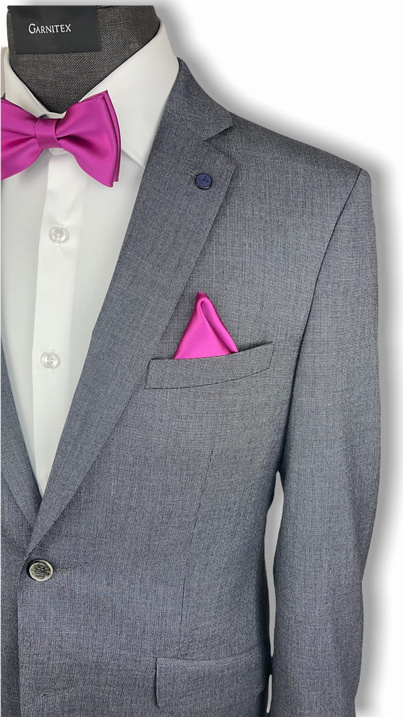 Garnitur Calvin Rocco Silver Gładki