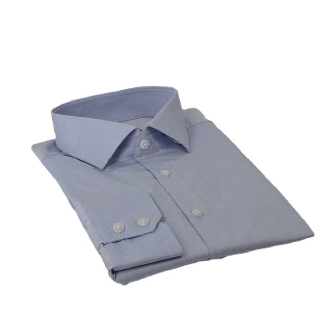 Koszula Slim Fit Niebieska Villaro K024DSB