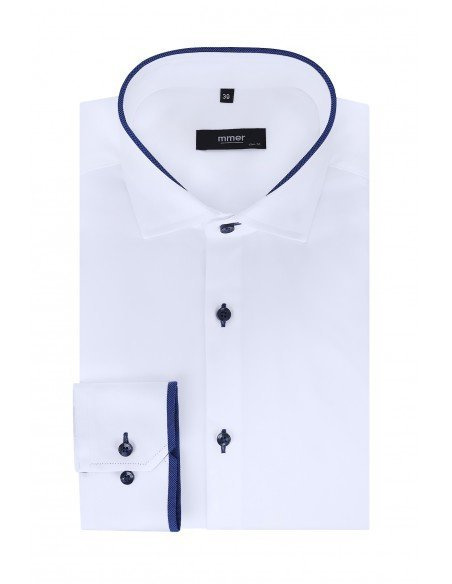 Biała koszula męska MMER