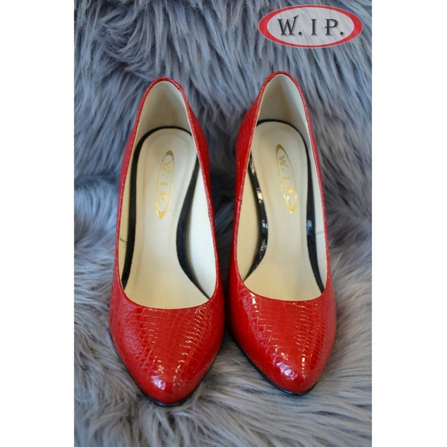 Buty Wąż Czerwone