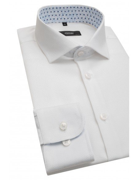 Biała koszula męska MMER 788DSA