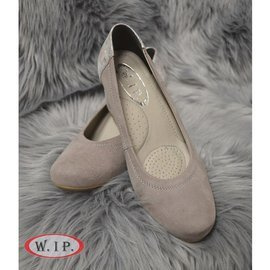 Buty Elegant Jasny Szary