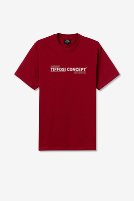 T-Shirt TIFFOSI Darius 10059074_529 czerwony