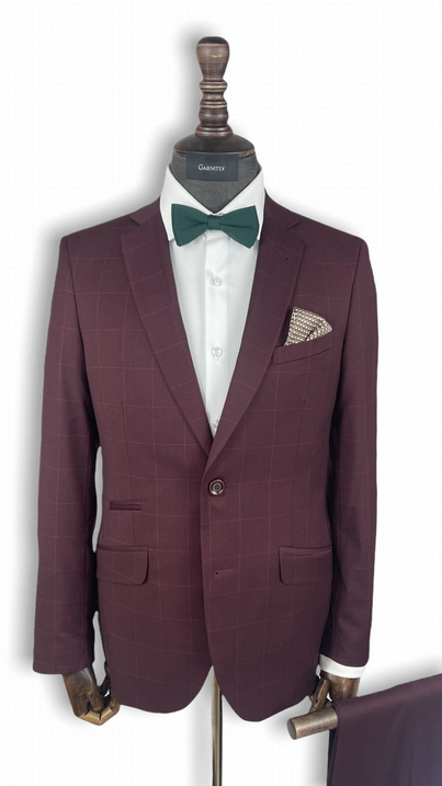 Garnitur Calvin Rocco Bordo Krata