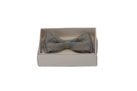 Brązowa w kratę Mucha BEVANTE Ligos Brown krata