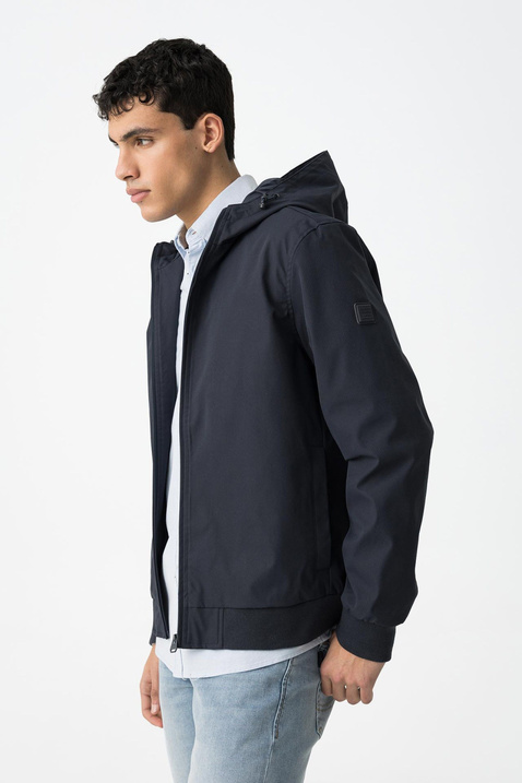 Kurtka z kapturem TIFFOSI Brooks 10060337_790 granatowa