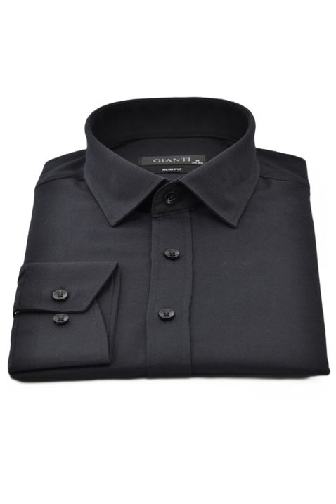 Czarna Koszula męska GIANTI VS-07