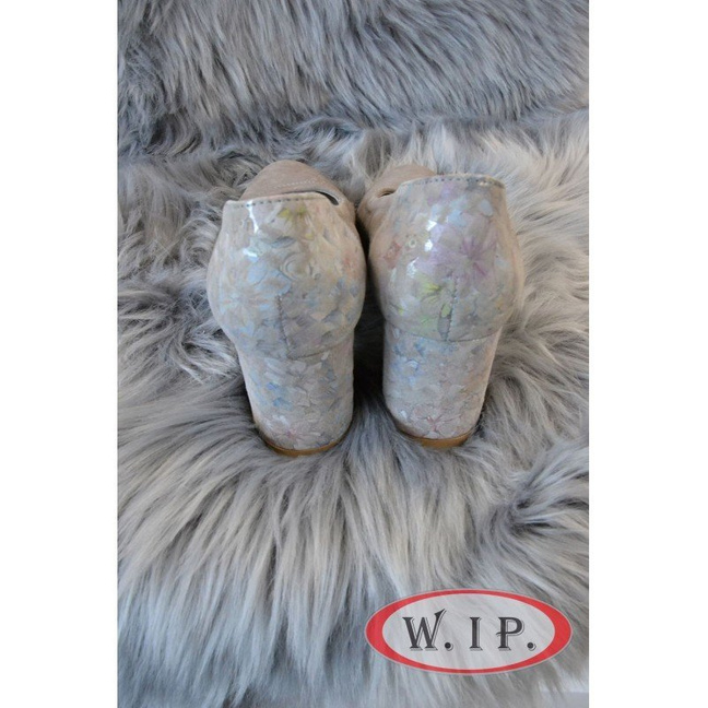 Buty Elegant Jasny Szary