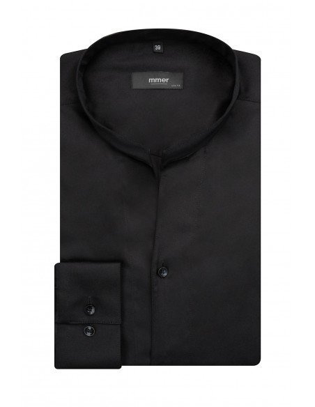 Czarna koszula męska MMER 732DSA
