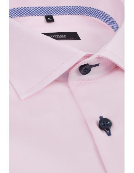 Koszula męska różowa MMER 201DSA