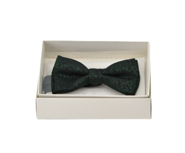 Żakardowa Mucha BEVANTE Bridi Zielony