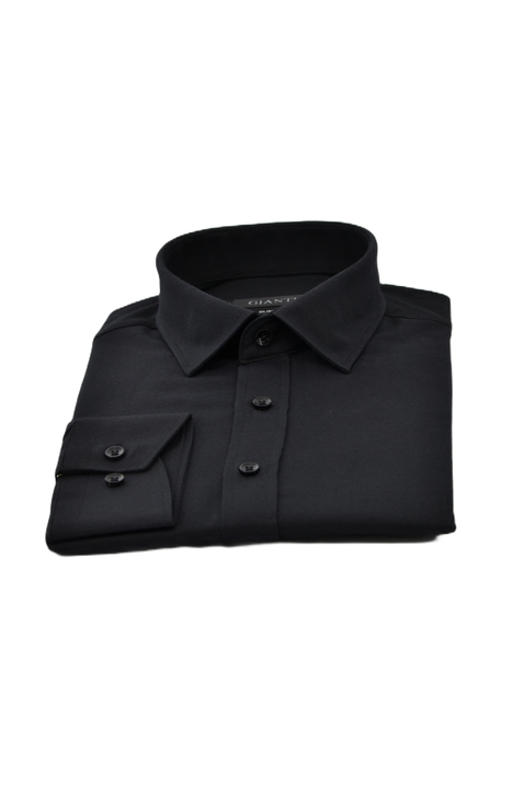 Czarna Koszula męska GIANTI VS-07