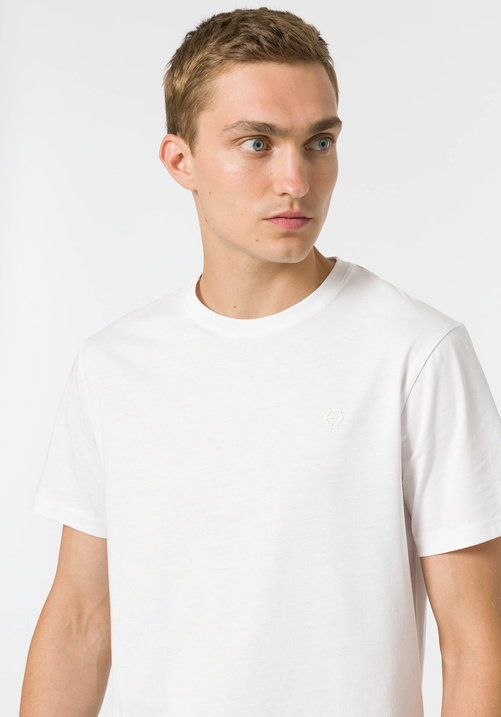 Biały T-Shirt TIFFOSI Barton_1 10048304_001