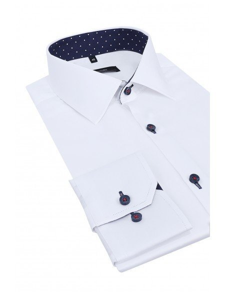 Koszula męska biała MMER