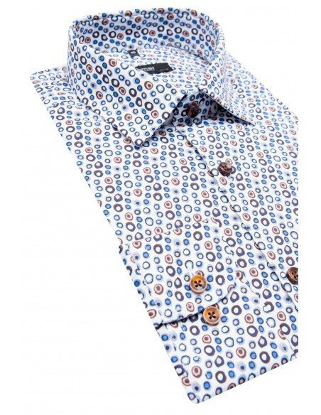 Biała koszula męska MMER 871DSA