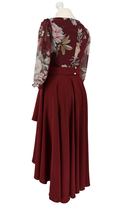 Sukienka Midi Kwiaty