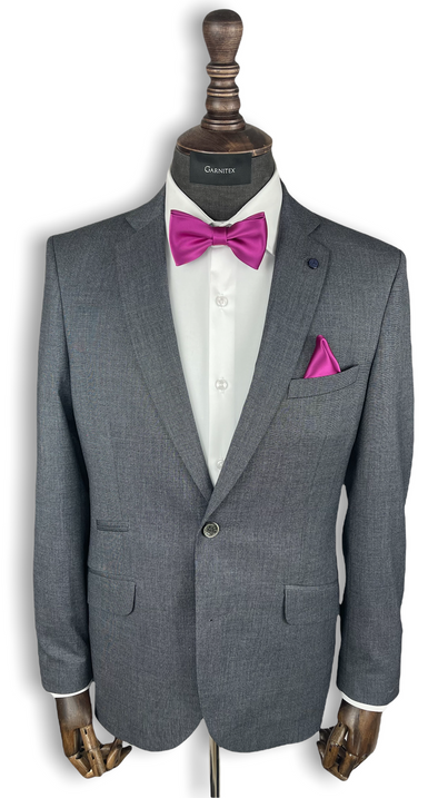 Garnitur Calvin Rocco Silver Gładki