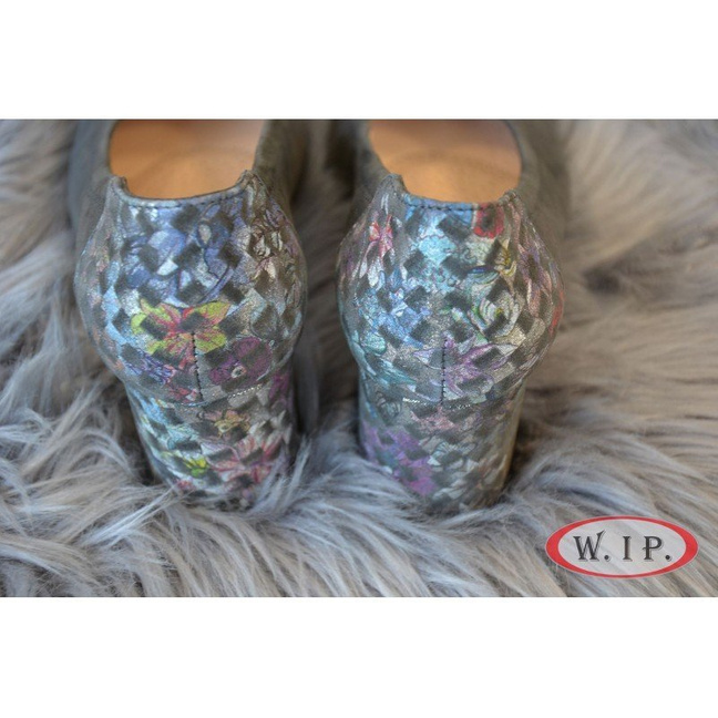 Buty Elegant Ciemny Szary