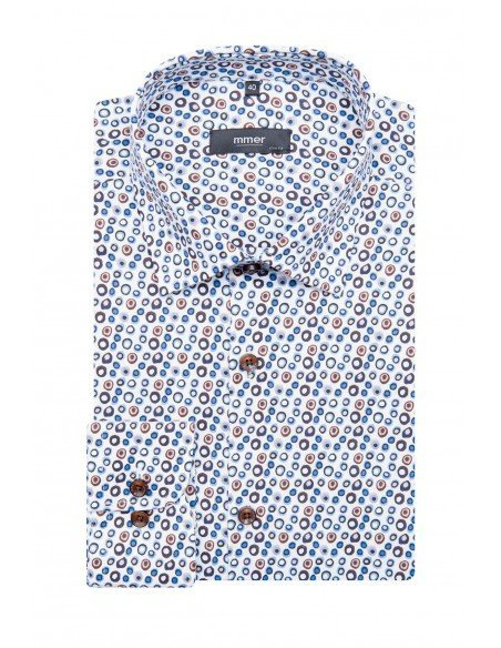 Biała koszula męska MMER 871DSA