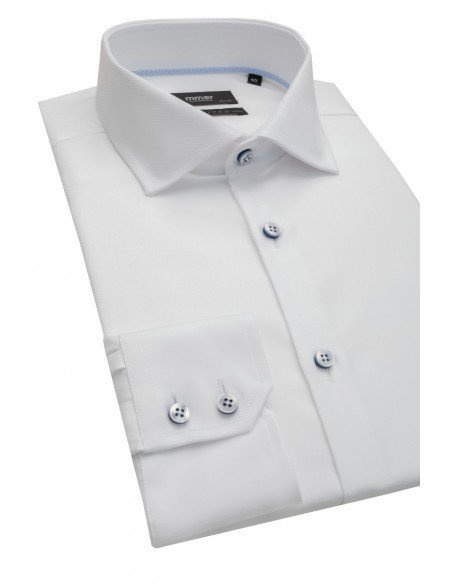 Biała koszula męska MMER 249DSA